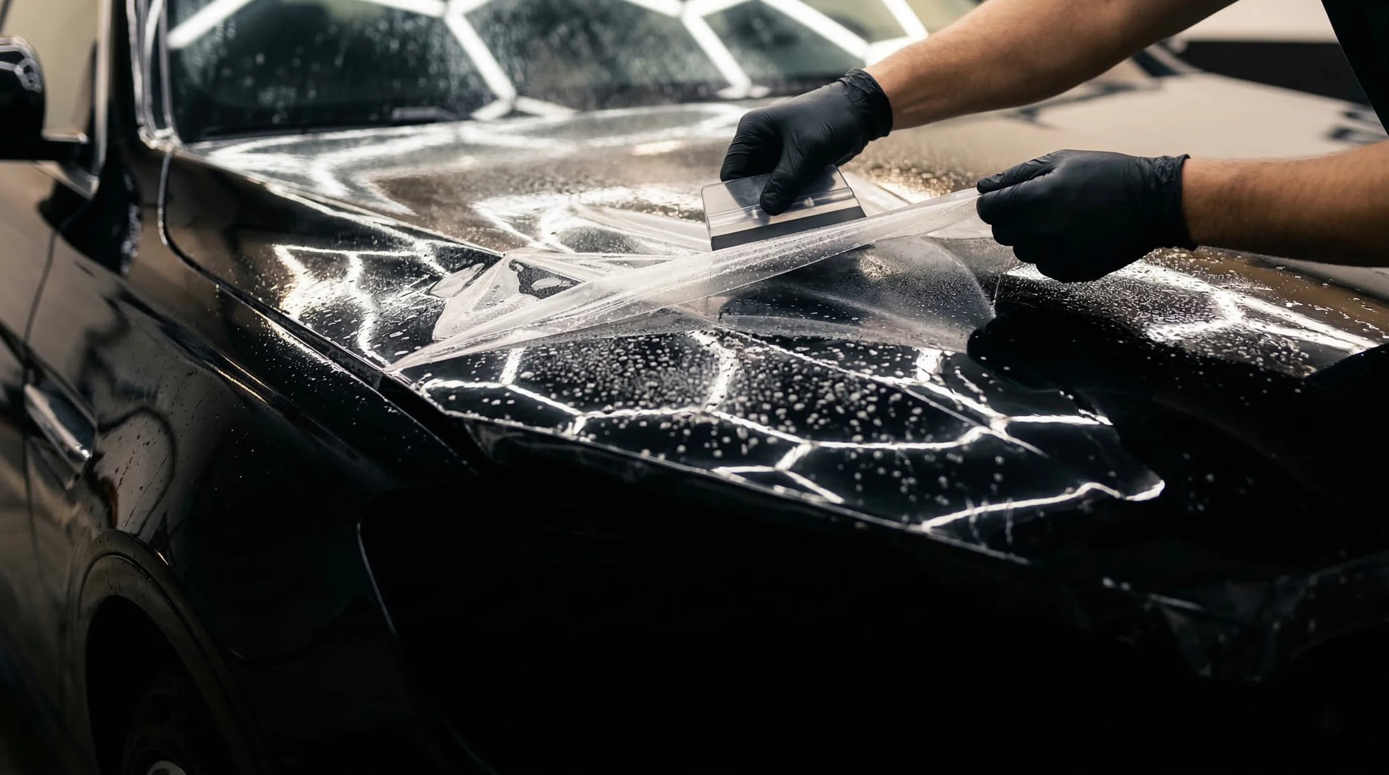 Антигравийная плёнка на автомобиль в Казани